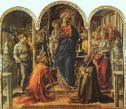 Fra Filippo Lippi Virgin and Child Germany oil painting reproduction